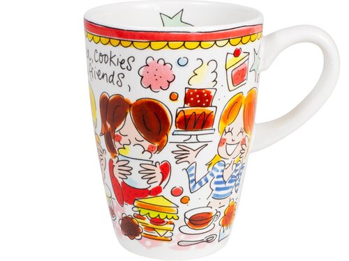 Blond Amsterdam - Even Bijkletsen: XL Mug Dark Pink - 0.5 L - afbeelding 1