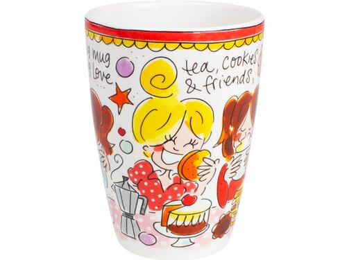 Blond Amsterdam - Even Bijkletsen: XL Mug Dark Pink - 0.5 L - afbeelding 2