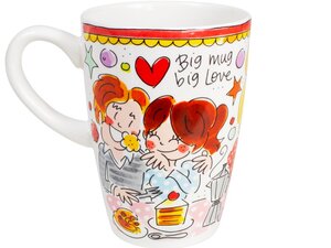 Blond Amsterdam - Even Bijkletsen: XL Mug Dark Pink - 0.5 L - afbeelding 3