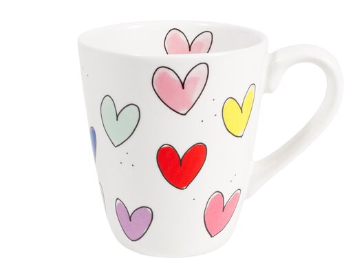 Blond Amsterdam - Hearts Mug - 0,35 L - afbeelding 1