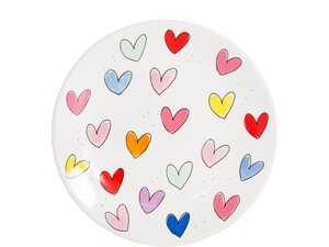 Blond Amsterdam - Hearts Plate - D 22 cm - afbeelding 1