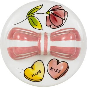 Blond Amsterdam sieradendoosje Moederdag met strik - D 10 H 6 cm - afbeelding 5