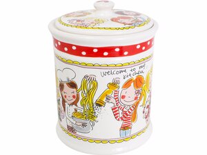 Blond Amsterdam - Storage Jar Red - afbeelding 1