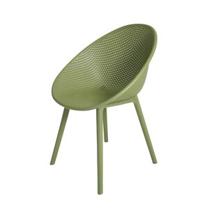 Boas dining kunststof tuinstoel groen - afbeelding 1
