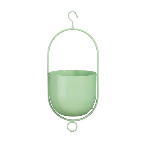 Bob pot hangend mint groen - D 14 x H 36 cm