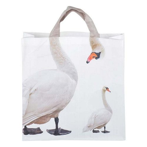 Boodschappentas zwaan
