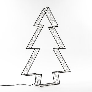 Anna's Collection lichtlijn boom - H 56 x D 7 cm