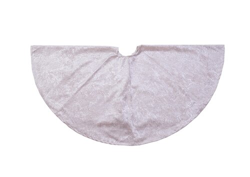 Boomkleed barok fluweel 120cm crm