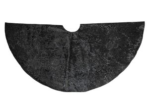 Boomkleed barok fluweel 120cm zwrt - afbeelding 2