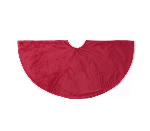 Boomkleed fluweel 120cm rood