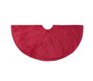 Boomkleed fluweel 120cm rood - afbeelding 3
