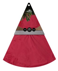 Boomkleed fluweel 120cm rood - afbeelding 2