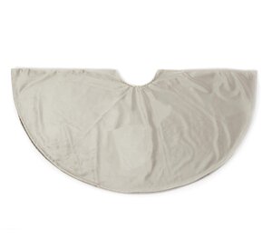 Boomkleed fluweel 120cm taupe