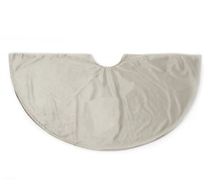 Boomkleed fluweel 120cm taupe - afbeelding 4