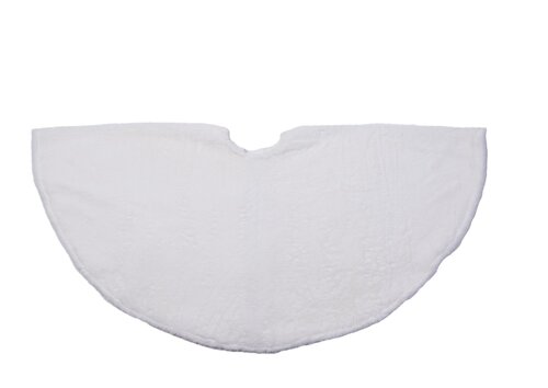 Boomkleed imitatiebont 120cm wit