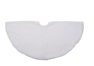 Boomkleed imitatiebont 120cm wit