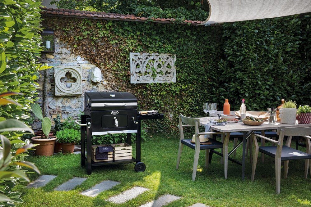 Boretti houtskool barbecue -