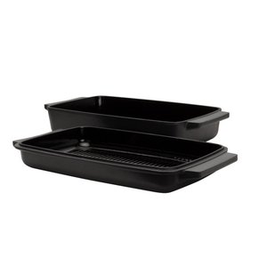 Boretti Solido 2pc combiset (ovenschaal en grill) - afbeelding 2