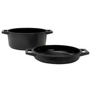 Boretti Solido Dutch Oven 26 cm met grilldeksel - afbeelding 2