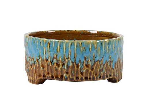 Bowl Carice blauw-bruin D16 H7
