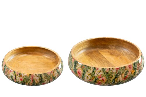 Bowl Monstera mystery D31 H8 - afbeelding 2