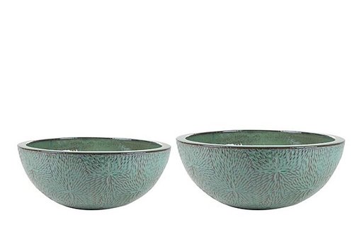 Bowl S2 Marly ocean green D48 H19