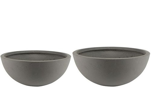 Bowl S2 Static grey D76 H31