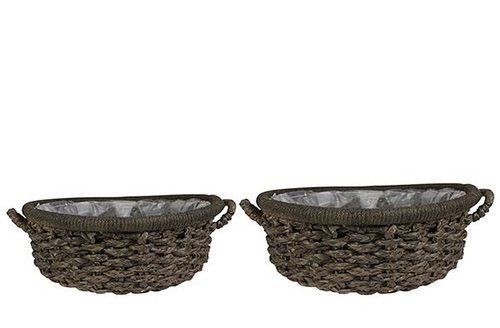 Bowl set van 2 Huub choco D44 H16