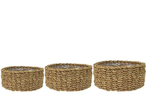 Bowl set van 3 Ido naturel D28 H13