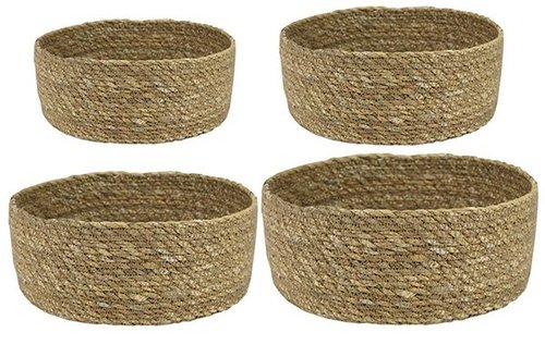 Bowl set van 4 Stef naturel D29 H13