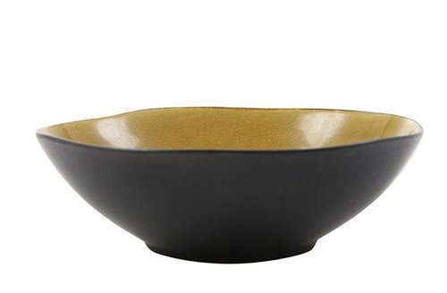 Bowl Urban ocher yellow D20 H6