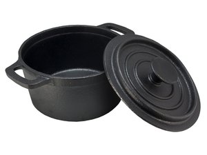 Braadpan ø14x7,5cm gietijzer - afbeelding 2