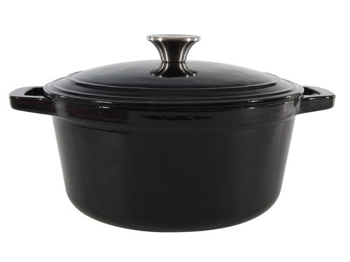 Braadpan Ø21cm zwart gietijzer 3.5Ltr