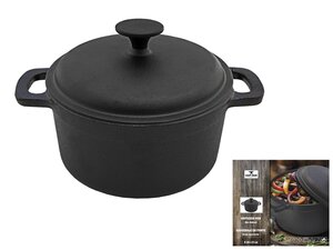 Braadpan gietijzer Ø20x9cm