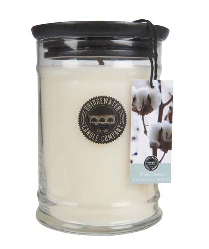 Bridgewater Geurkaars Large White Cotton