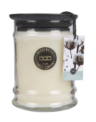 Bridgewater Geurkaars Small White Cotton