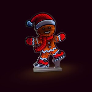 Brightside Infinity light Day&Night Gingerbread op schaatsen B 45 x H 60 cm - afbeelding 2