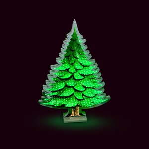 Brightside Infinity light Day&Night Kerstboom B 44 x H 65 cm - afbeelding 1