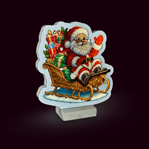 Brightside Infinity light Day&Night Kerstman in slee B 38 x H 40 cm - afbeelding 2
