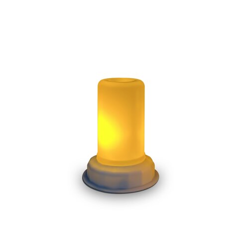 Brightside Vlamlicht op batterij - Ø 7,6 x H 9,5 cm