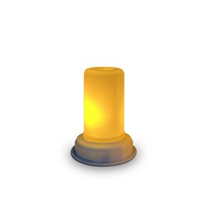 Brightside Vlamlicht op batterij - Ø 7,6 x H 9,5 cm