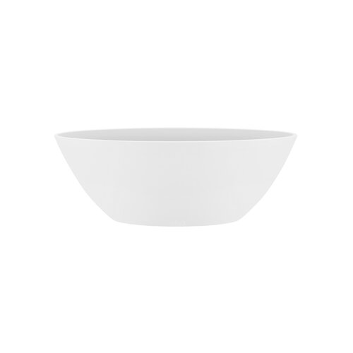 brussels ovaal 36cm wit