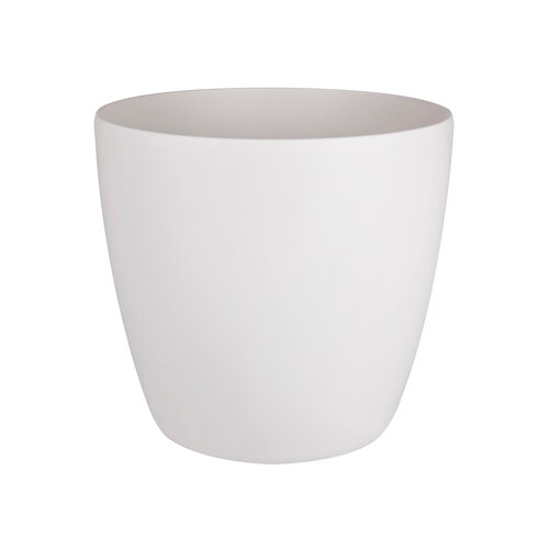 brussels rond wielen 35cm wit