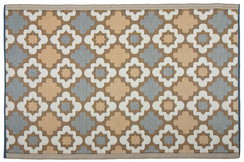 Buitenkleed L230x160-cm Diamond Green/Honey