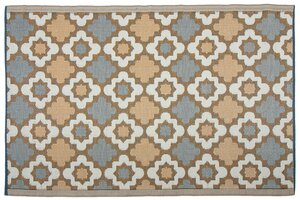 Buitenkleed L230x160-cm Diamond Green/Honey