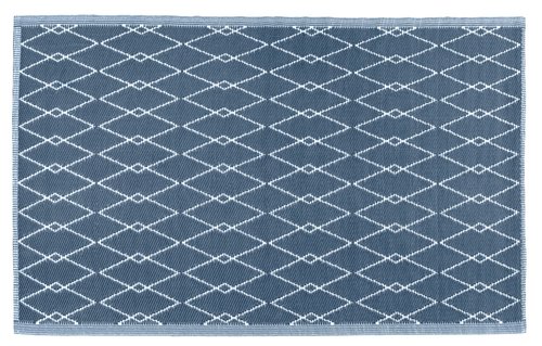 Buitenkleed MESH Royal Blue / White - 180 x 120 cm - afbeelding 1