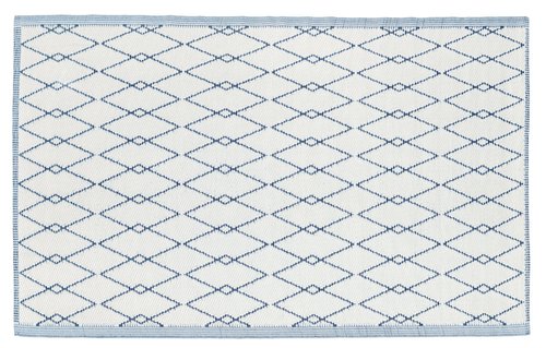 Buitenkleed MESH Royal Blue / White - 180 x 120 cm - afbeelding 2