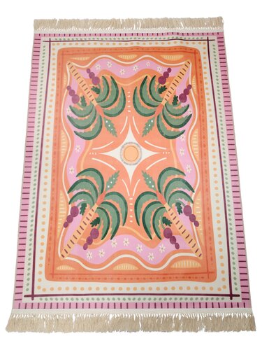 Buitenkleed Palmboom Kleur - L170xB120cm - afbeelding 1