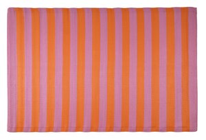 Buitenkleed PP 120 x 180 cm Strepen Paars/Oranje