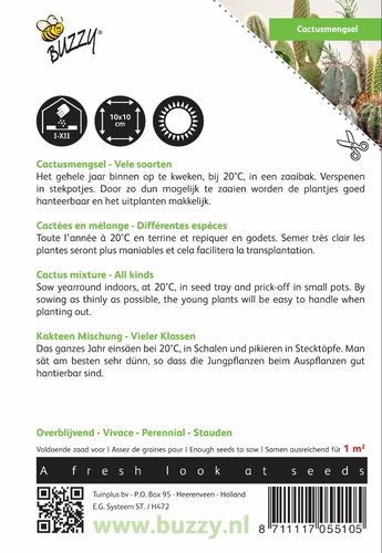 Buzzy® Cactusmengsel Vele soorten - afbeelding 2